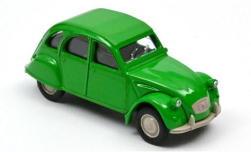 Citroen 2CV 1/64 Norev 6 Special verde 1979 modellino in miniatura