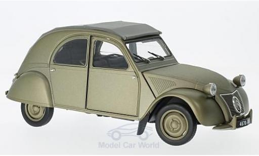 Citroen 2CV 1/18 Norev A matt-grigio 1950 modellino in miniatura