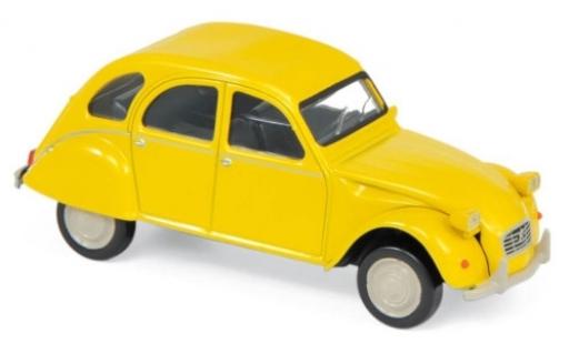Citroen 2CV 1/43 Norev giallo 1979 Jetcar modellino in miniatura