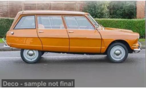 Citroen Ami 6 1/87 Norev Break gelb 1969 1:87 modellino in miniatura