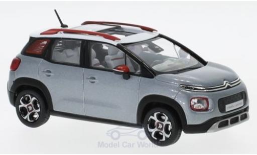 Citroen C3 1/43 Norev Aircross metallico grigio/bianco 2017 modellino in miniatura