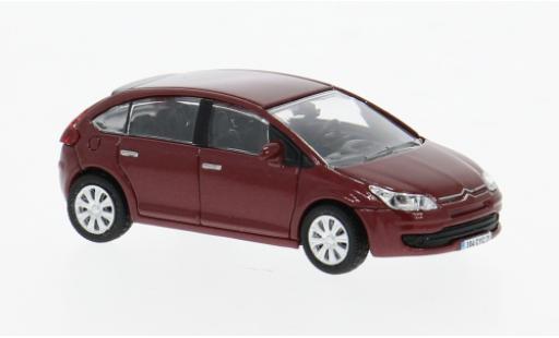 Citroen C4 1/87 Norev Berline rot 2004 1:87 modellino in miniatura