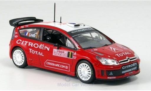 Citroen C4 WRC 1/43 Norev WRC Rallye Monte-Carlo 2008 modellino in miniatura