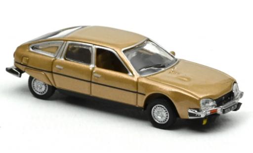 Citroen CX 1/87 Norev 2400 GTI metallico beige 1977 modellino in miniatura