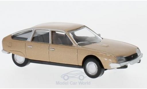 Citroen CX 1/64 Norev metallico beige 1974 modellino in miniatura