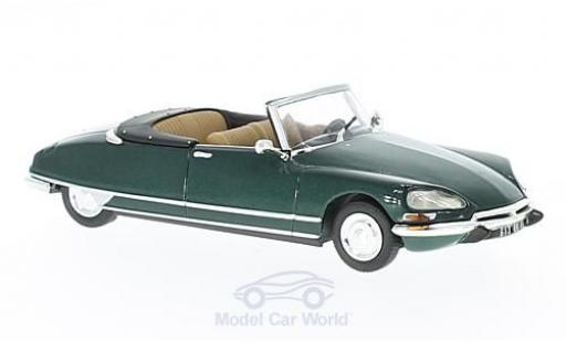 Citroen DS Cabriolet 1/43 Norev 21 Cabriolet metallico verde 1971 modellino in miniatura