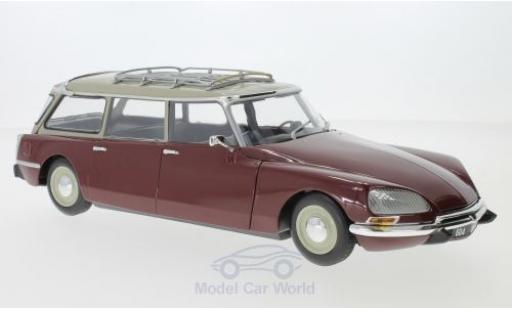 Citroen DS 21 1/18 Norev C 21 Break rosso/beige 1970 modellino in miniatura