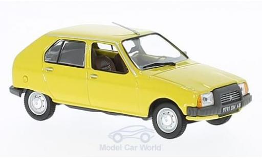 Citroen Visa 1/43 Norev Club giallo 1979 modellino in miniatura