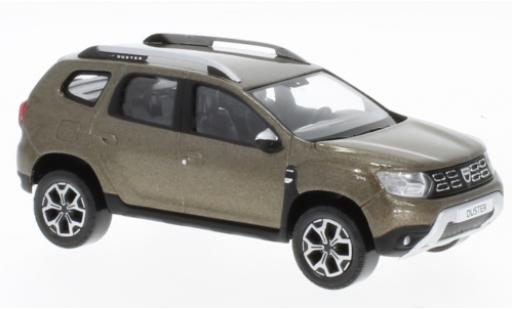 Dacia Duster 1/43 Norev metallico marroneee 2018 modellino in miniatura