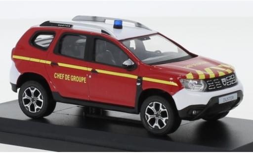 Dacia Duster 1/43 Norev Pompiers - Chef de Groupe 2018 modellino in miniatura