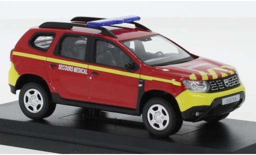 Dacia Duster 1/43 Norev Pompiers Secours Medical (F) 2018 modellino in miniatura
