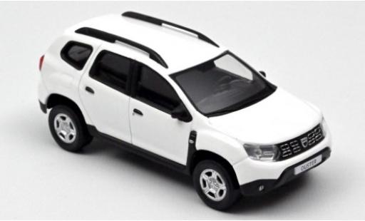 Dacia Duster 1/43 Norev bianco 2018 modellino in miniatura