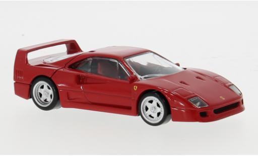 Ferrari F40 1/43 Norev rot 1:43 modellino in miniatura