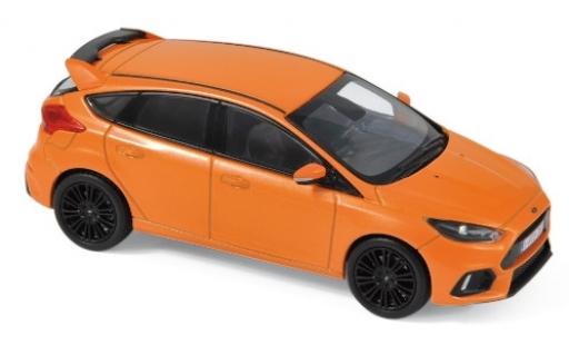 Ford Focus 1/43 Norev RS metallico orange 2018 modellino in miniatura
