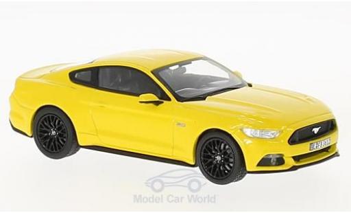 Ford Mustang GT 1/43 Norev GT giallo 2015 modellino in miniatura