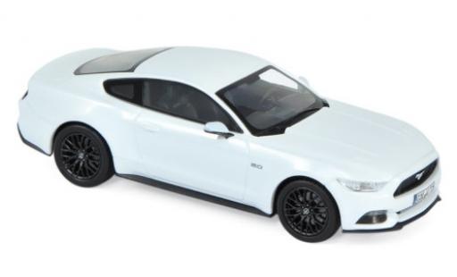 Ford Mustang 1/43 Norev GT bianco 2015 modellino in miniatura