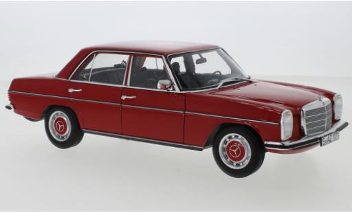 Mercedes 200 1/18 Norev /8 (W115) rosso 1973 modellino in miniatura