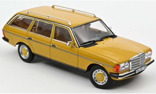 Mercedes 200 1/18 Norev T (S123) giallo 1982 modellino in miniatura