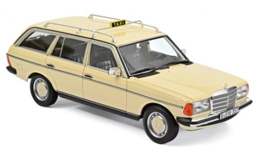 Mercedes 200 1/18 Norev T (S123) beige Taxi (D) 1982 modellino in miniatura