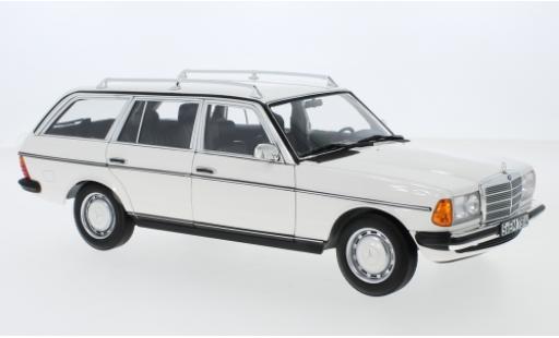 Mercedes 200 1/18 Norev T (S123) bianco 1982 modellino in miniatura