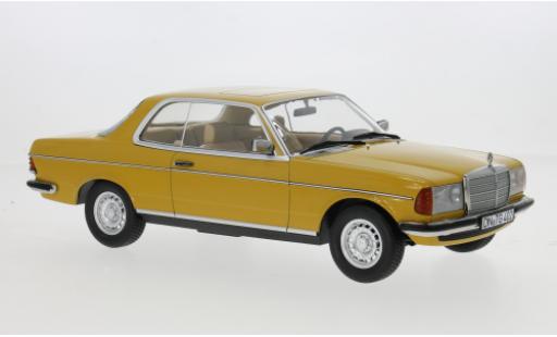 Mercedes 280 1/18 Norev CE gelb 1980 1:18 modellino in miniatura
