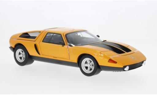 Mercedes C111 1/18 Norev -II orange 1970 1:18 modellino in miniatura