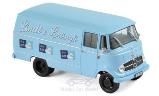 Mercedes L319 1/43 Norev Lindt & Sprüngli 1957 Kastenwagen modellino in miniatura