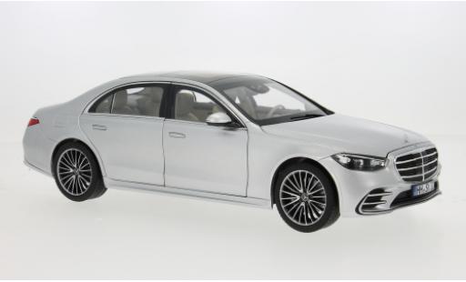Mercedes Classe S 1/18 Norev AMG-Line silber 2021 1:18 modellino in miniatura