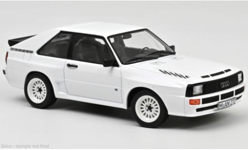 Audi Sport Quattro 1/18 Norev Sport quattro bianco 1985 modellino in miniatura