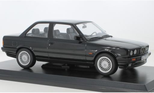 Bmw 325 1/18 Norev i (E30) metallise nero 1988 modellino in miniatura