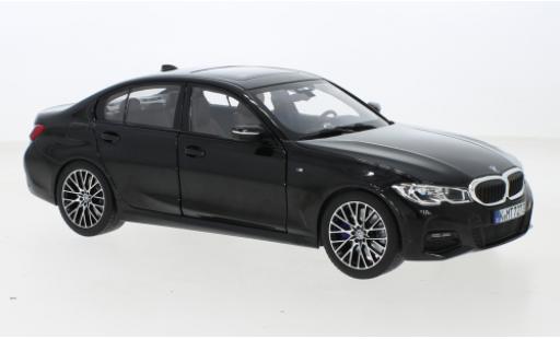Bmw 330 1/18 Norev i metallise nero 2019 modellino in miniatura