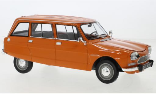 Citroen Ami 8 1/18 Norev Break orange 1975 modellino in miniatura