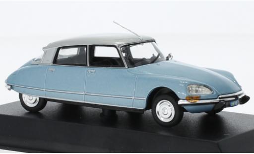 Citroen DS 1/43 Norev 23 Pallas metallise blu clair/d 1973 modellino in miniatura