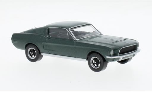 Ford Mustang 1/43 Norev GT Fastback mattgrün 1968 modellino in miniatura