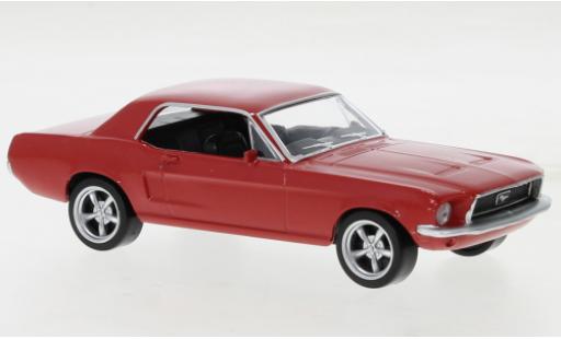 Ford Mustang 1/43 Norev rosso 1968 modellino in miniatura