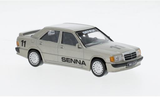 Mercedes 190 1/43 Norev E 2.3-16 (W201) metallise beige Senna 1984 modellino in miniatura