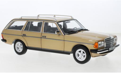 Mercedes 200 1/18 Norev T (S123) AMG metallise beige 1982 modellino in miniatura