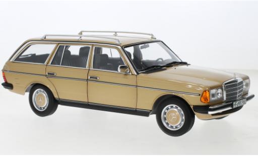Mercedes 200 1/18 Norev T (S123) metallise beige 1982 modellino in miniatura