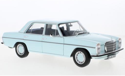 Mercedes CLA 1/18 Norev 200 (W115) blu clair 1968 modellino in miniatura