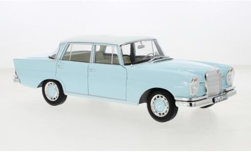 Mercedes 220 1/18 Norev S blu 1965 modellino in miniatura