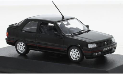 Peugeot 309 1/43 Norev GTi nero 1987 modellino in miniatura