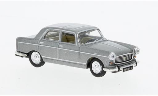 Peugeot 404 1/87 Norev metallise grigio 1968 modellino in miniatura