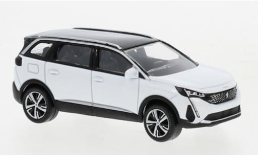 Peugeot 5008 1/64 Norev metallise bianco 2020 modellino in miniatura