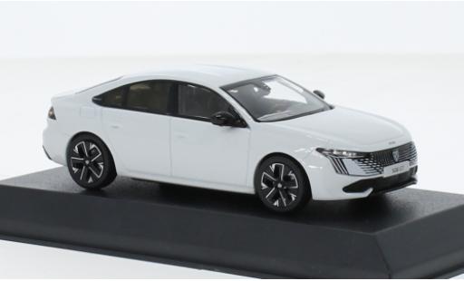 Peugeot 508 1/43 Norev GT hybride metallise grigio clair 2023 modellino in miniatura