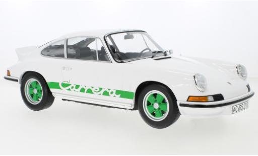 Porsche 911 1/12 Norev RS bianco 1972 modellino in miniatura