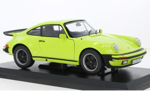 Porsche 930 Turbo 1/18 Norev 911 3.0 verde 1976 modellino in miniatura