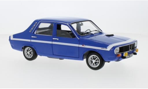 Renault 12 1/18 Norev Gordini blu/bianco 1971 modellino in miniatura