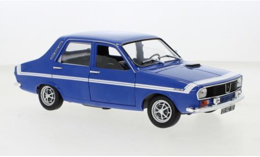 Renault 12 1/18 Norev Gordini blu/Décorer 1971 modellino in miniatura