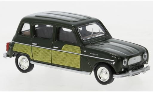 Renault 4 1/64 Norev Parisienne verde 1967 modellino in miniatura