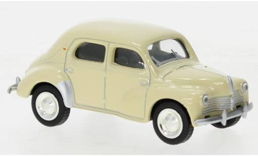 Renault 4CV 1/64 Norev beige 1946 modellino in miniatura